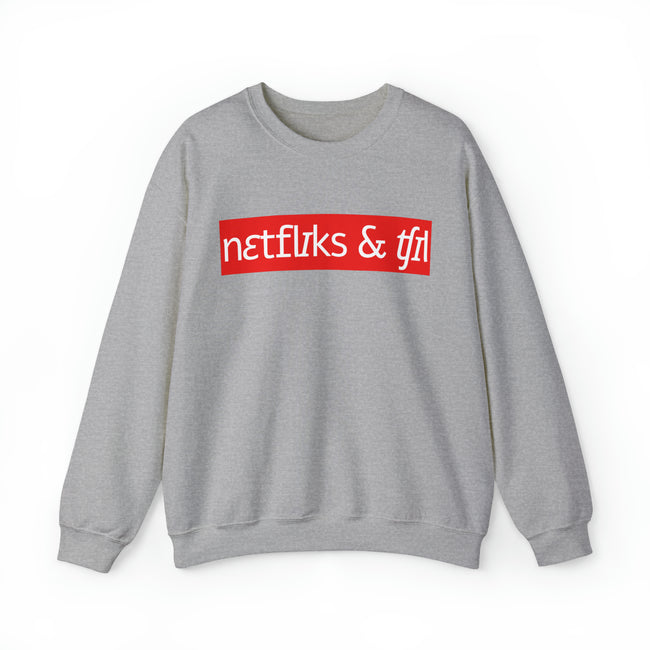 Netflix & Chill  - Unisex Crewneck Sweatshirt